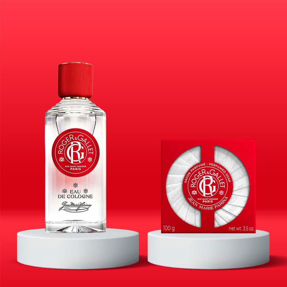 Roger e Gallet Jean Mari Farine Kit - Perfume Feminino Deo Colônia + Sabonete ÚNICO 3