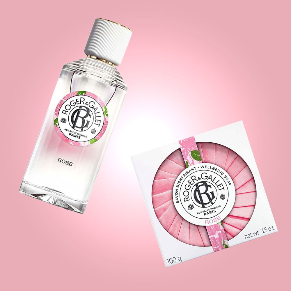 Roger E Gallet Rose Kit - Perfume Feminino Deo Colônia + Sabonete ÚNICO 2