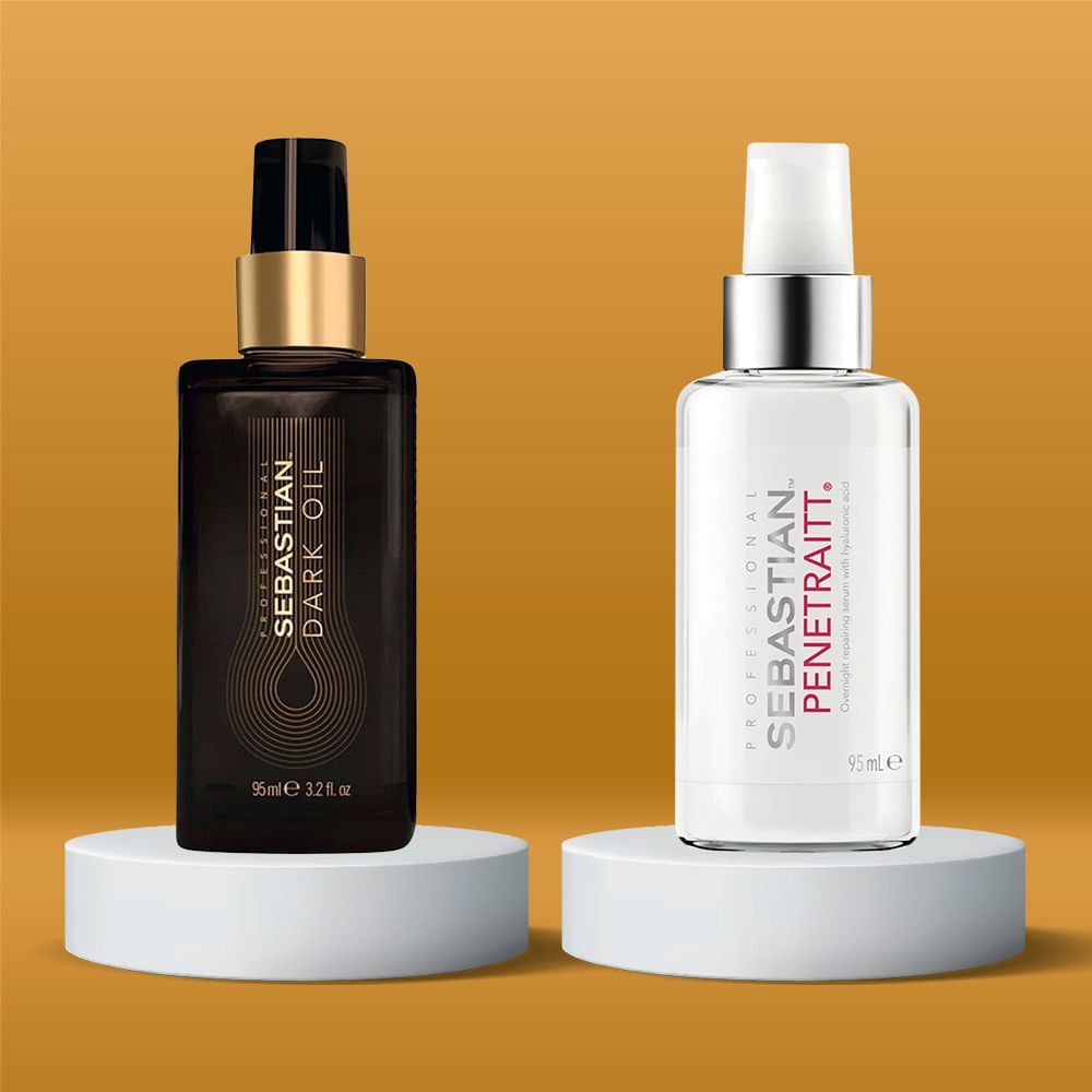Sebastian Kit - Óleo Capilar + Sérum ÚNICO 3
