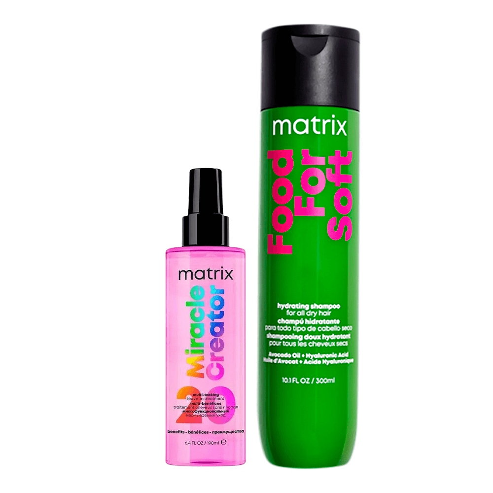 Matrix Food For Soft Kit – Shampo + Tratamento Spray Multíbenefícios