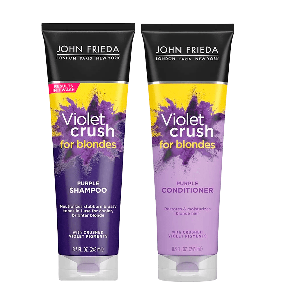 John Frieda Violet Crush For Blondes Kit – Shampoo + Condicionador