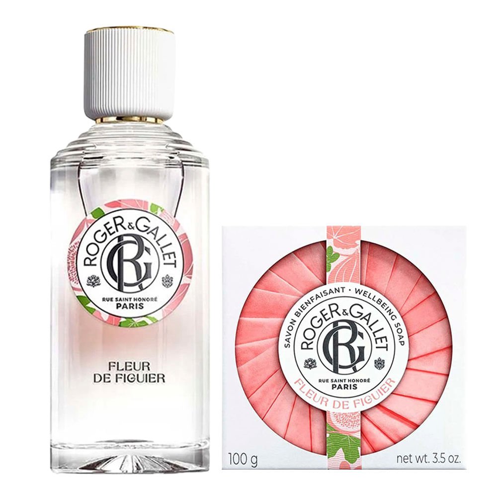 Roger E Gallet Fleur De Figuier Kit - Perfume Feminino Deo Colônia + Sabonete