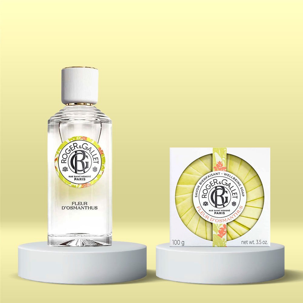 Roger E Gallet Fleur D'Osmanthus Kit - Perfume Feminino Deo Colônia + Sabonete ÚNICO 2