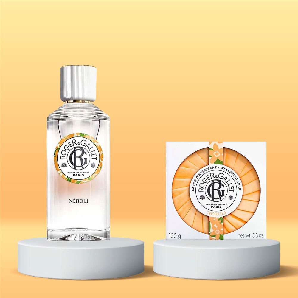 Roger E Gallet Neroli Kit - Perfume Feminino Deo Colônia + Sabonete ÚNICO 3