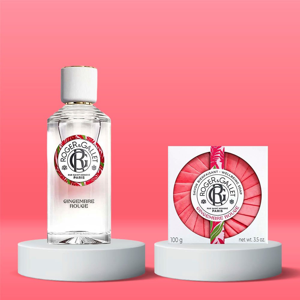 Roger E Gallet Gingembre Kit - Perfume Feminino Deo Colônia + Sabonete ÚNICO 3