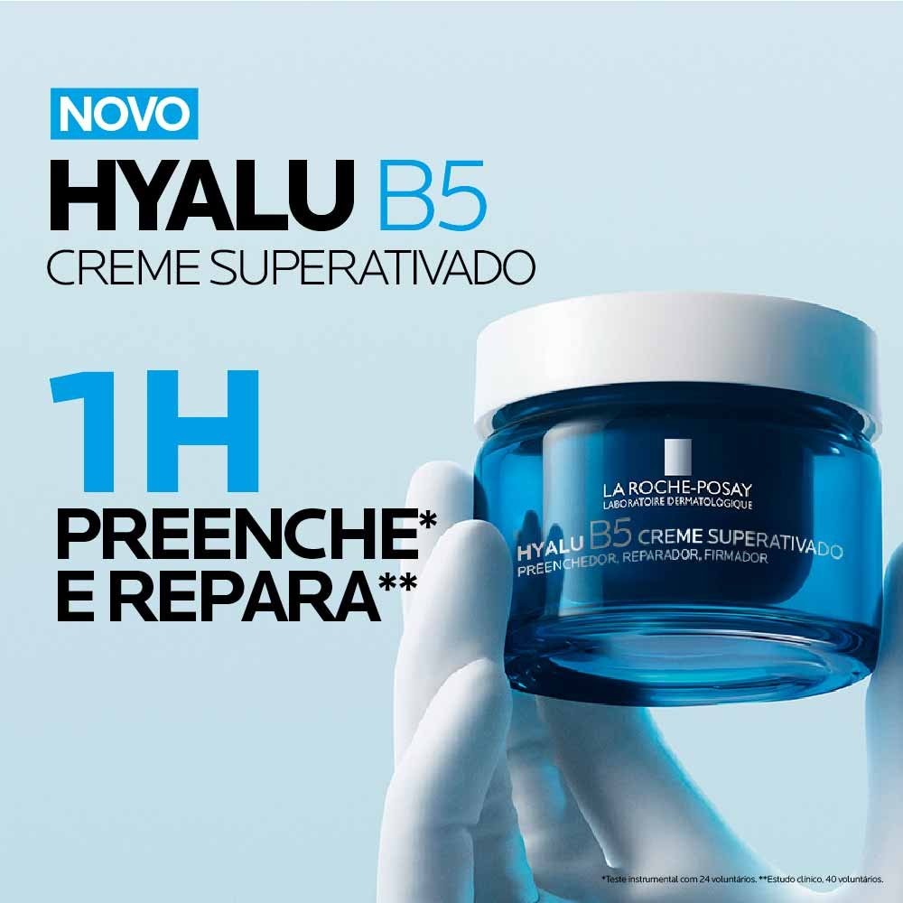 Creme Facial Antirrugas Superativado La Roche-Posay Hyalu B5 Refil 50g 3