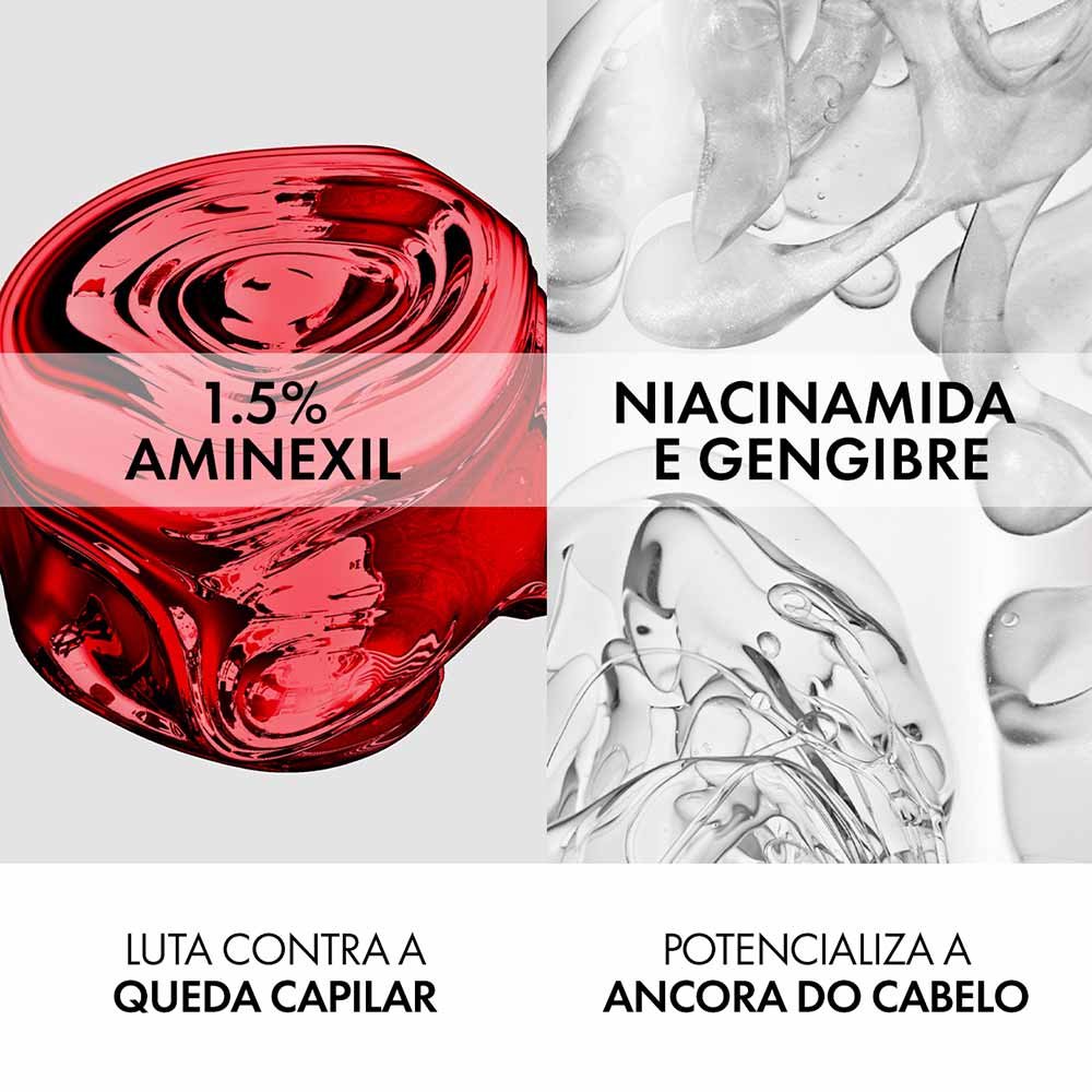 Sérum Regenerador Antiqueda Vichy Dercos Aminexil Clinical Regen Booster 100ml 6