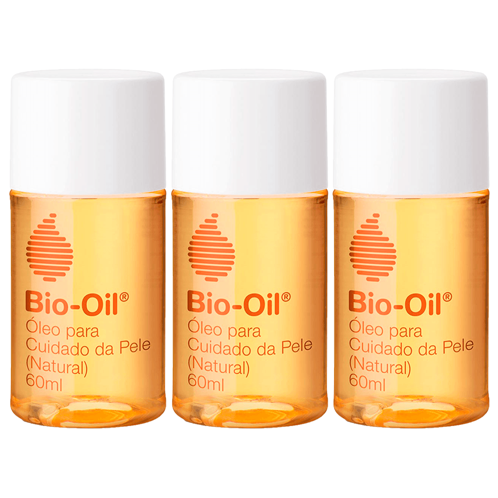 Bio-Oil Óleo Corporal Natural Kit com 3 Unidades