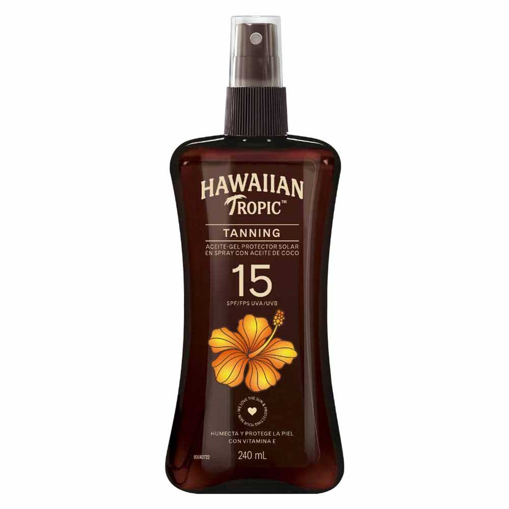 Protetor Solar Hawaiian Tropic Aceite Oil FPS 15
