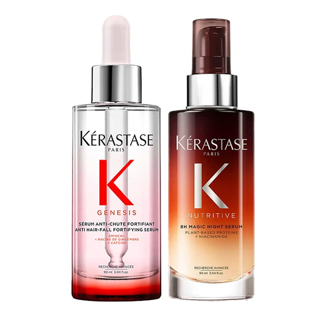 Kerastase Kit - Sérum Genesis Anti-chute Fortifiant + Sérum Nutritive 8h Magic Night
