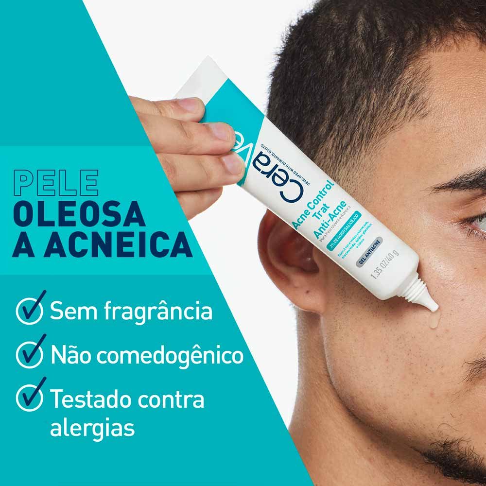 Gel Antiacne CeraVe Acne Control Trat Anti-Acne 40g 6