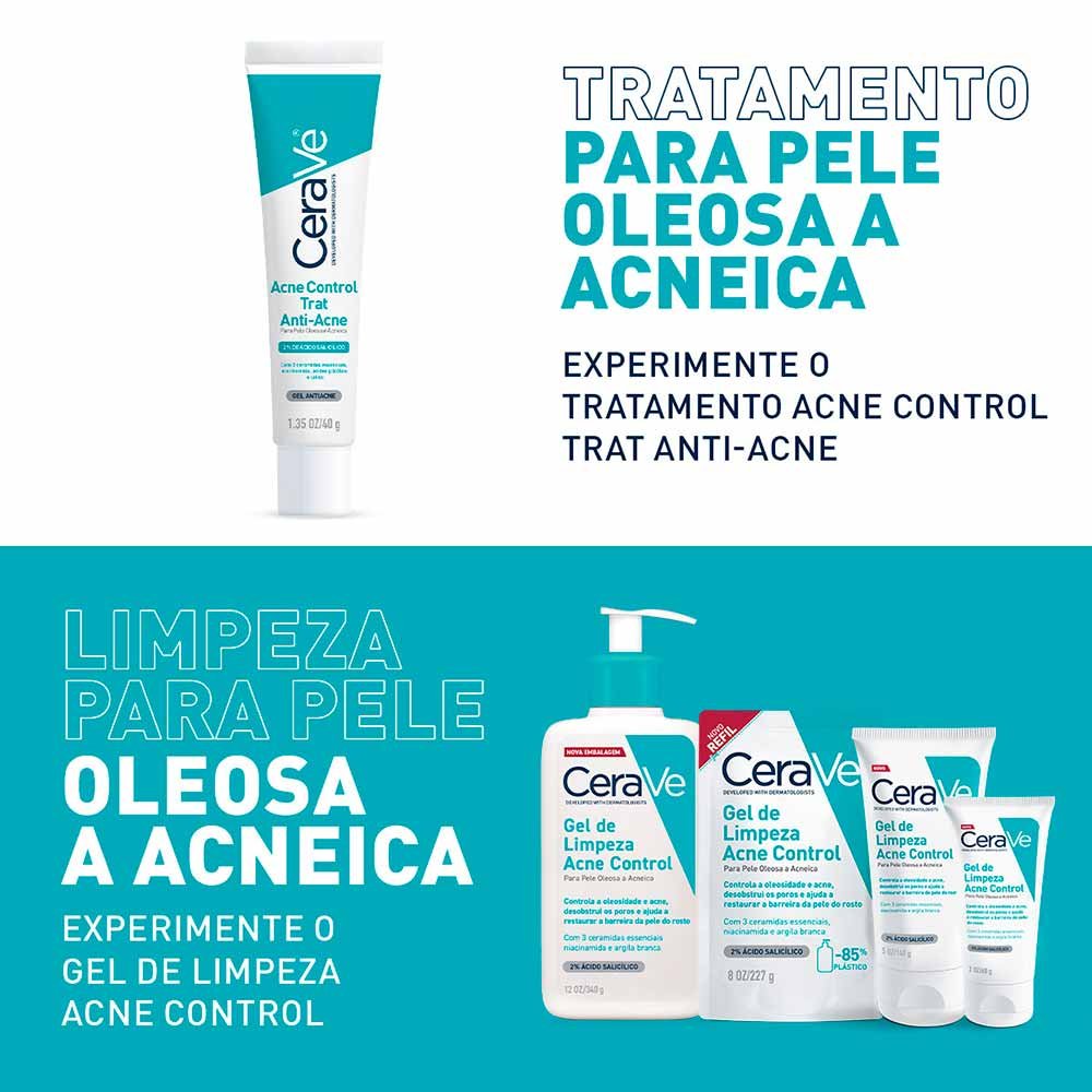 Gel Antiacne CeraVe Acne Control Trat Anti-Acne 40g 8