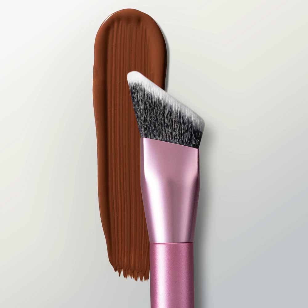 Pincel de Contorno Real Techniques Cheek Hugging Brush Rosa 4