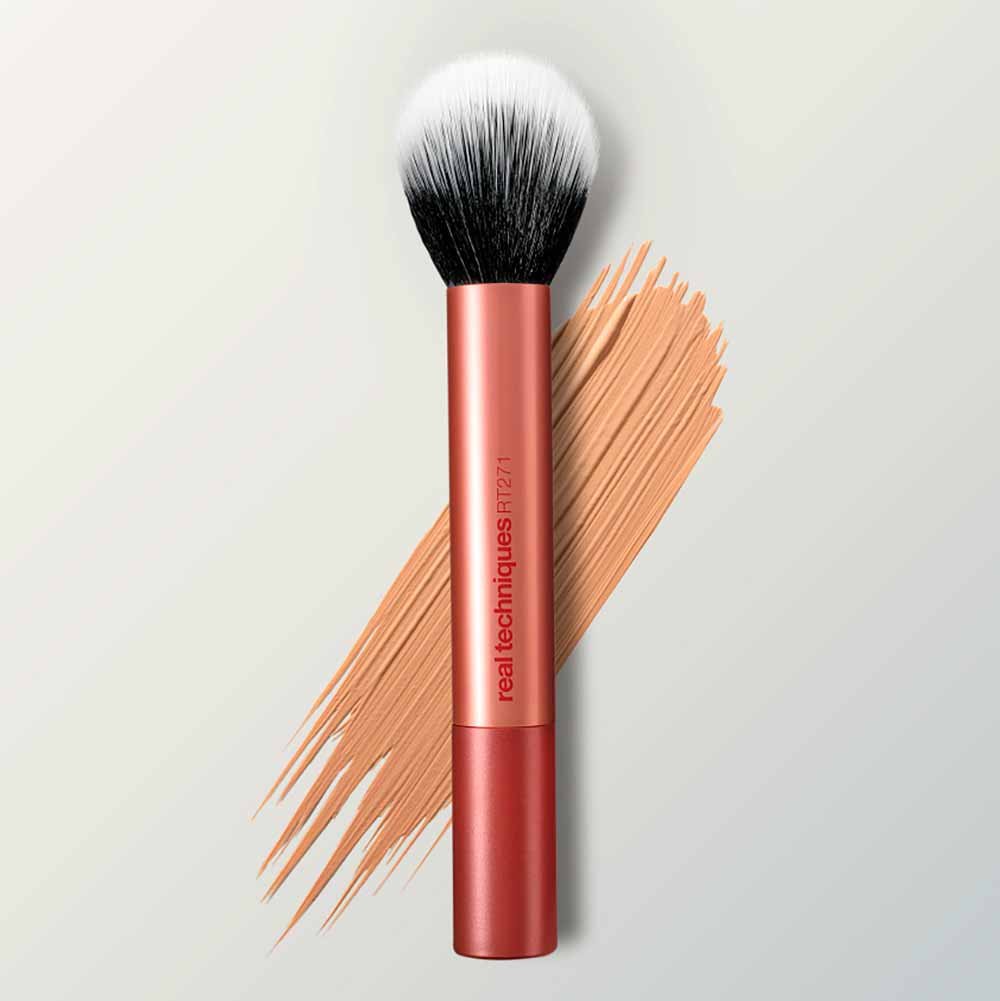 Pincel para Base Líquida Real Techniques Skin Tint Base Brush ÚNICO 3