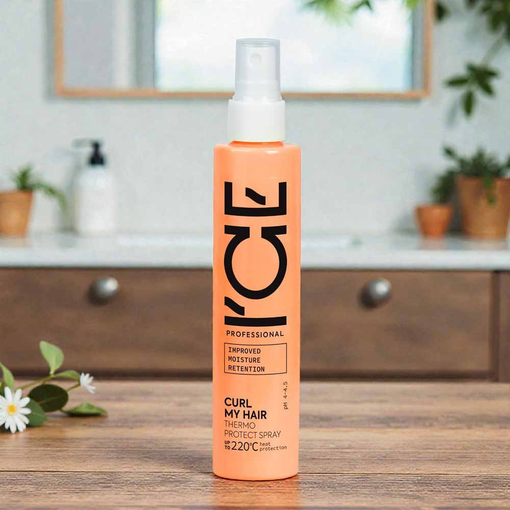Spray Leave in Ice Professional Curl My Hair Thermo Protect 100ml 3