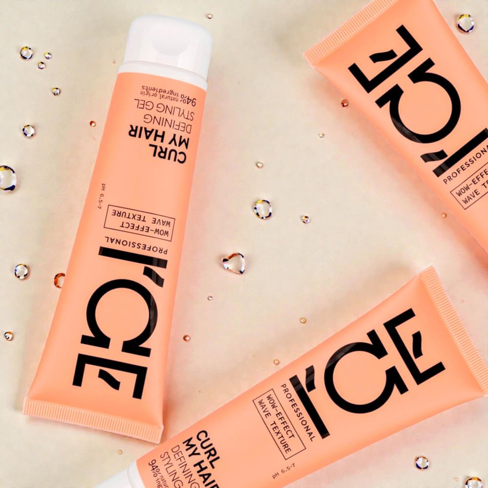 Gel Defining Styling Ice Professional Curl My Hair 100ml 3