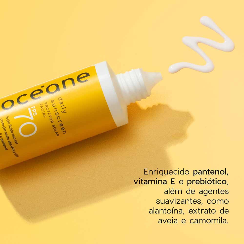 Protetor Solar Facial Océane Daily Sunscreenl Fps70 40g 4
