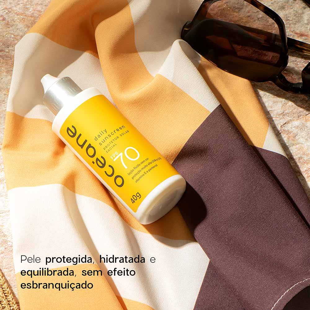 Protetor Solar Facial Océane Daily Sunscreenl Fps70 40g 5