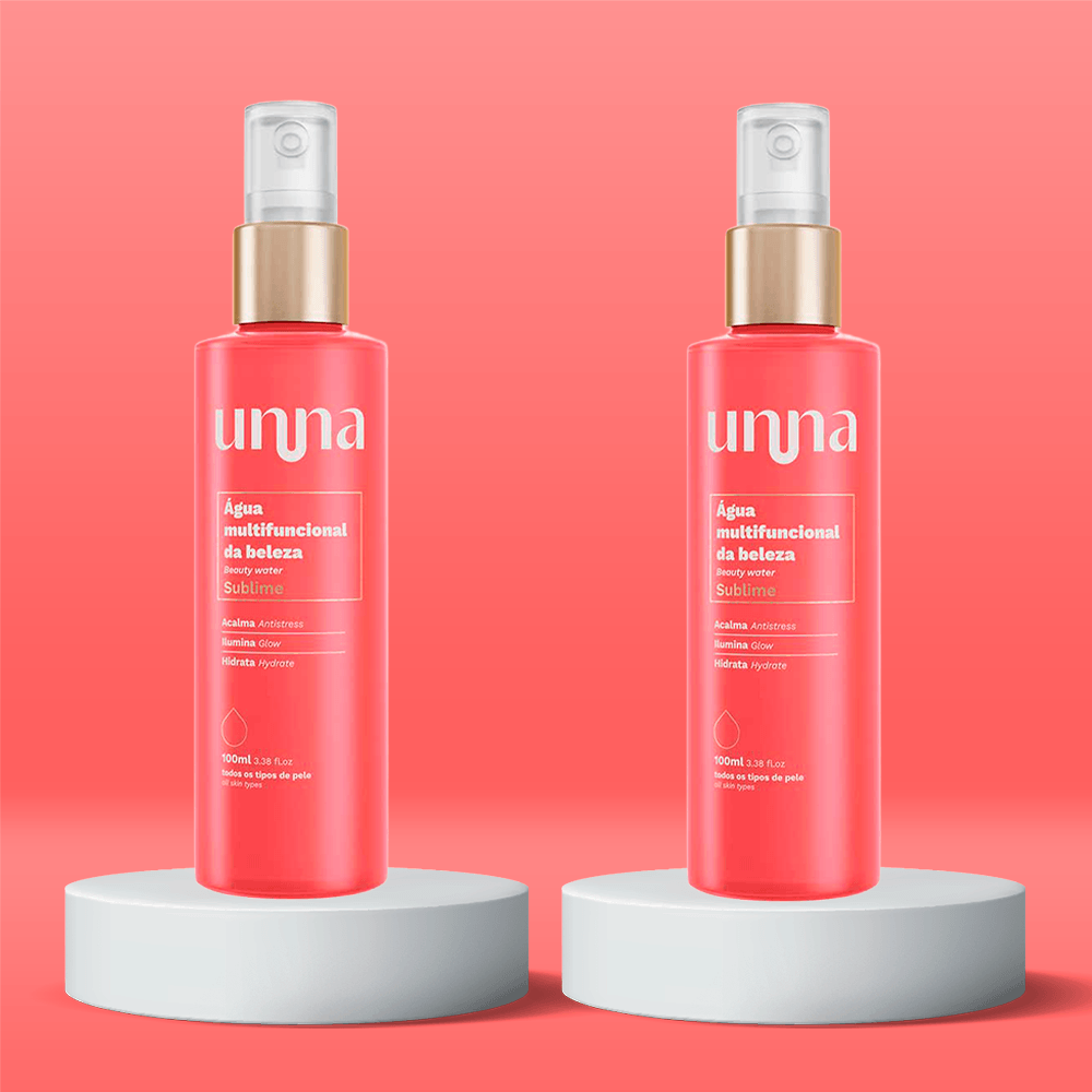 Unna Beleza Sublime Água Multifuncional Kit com 2 Unidades ÚNICO 2