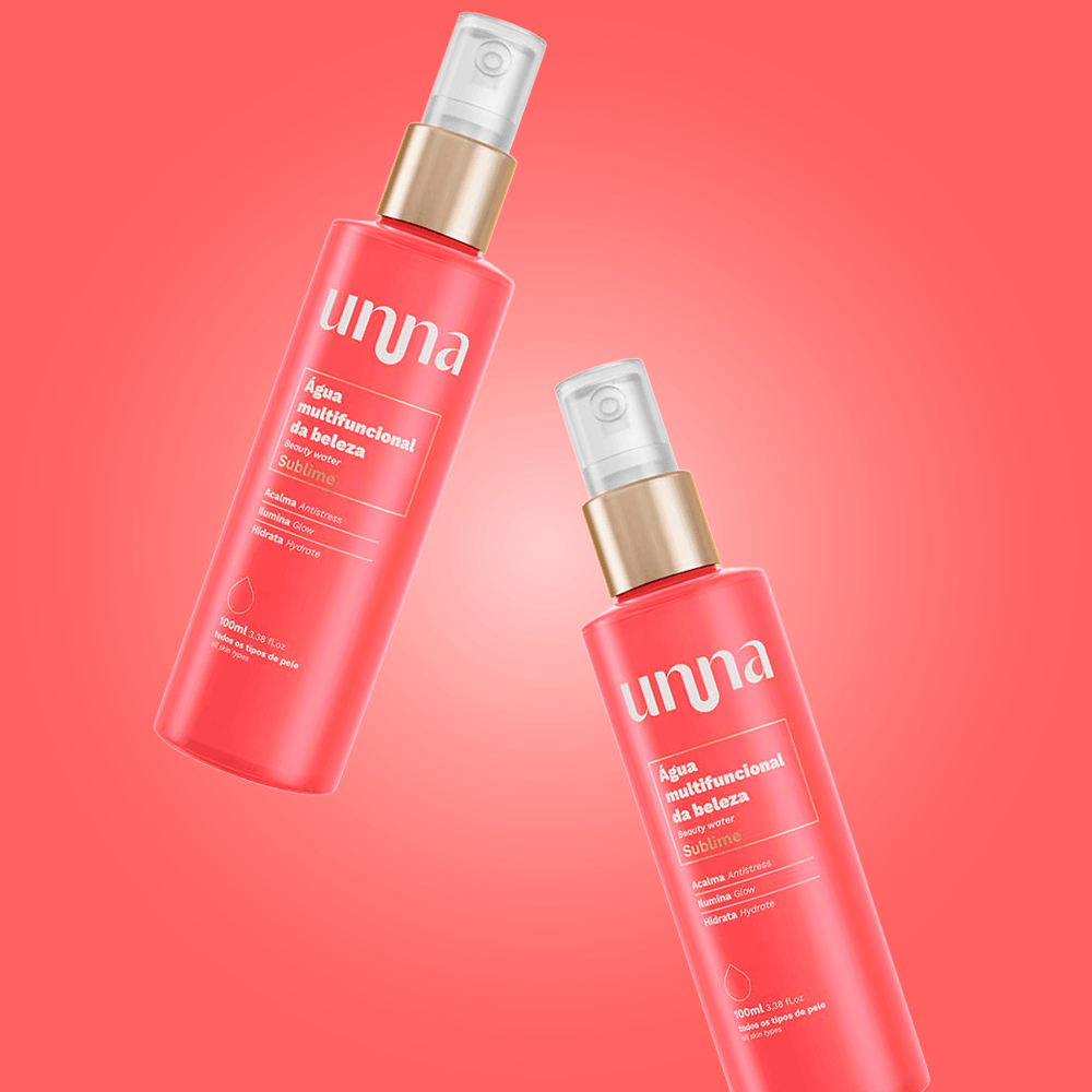 Unna Beleza Sublime Água Multifuncional Kit com 2 Unidades ÚNICO 3