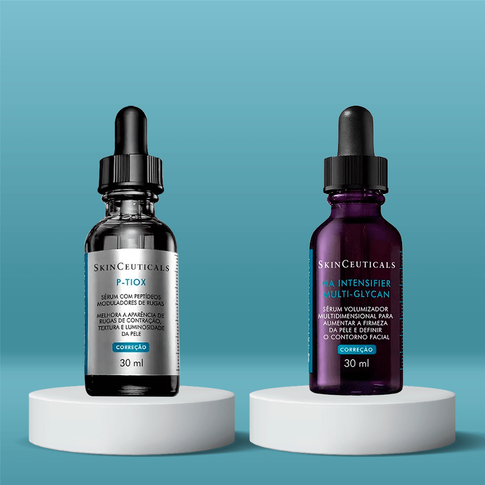 Kit SkinCeuticals Rugas e Volume - P-Tiox + H.A. Intensifier ÚNICO 2