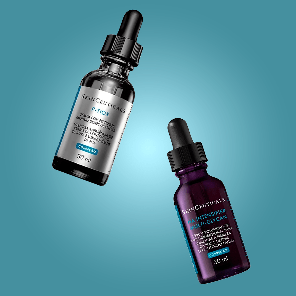 Kit SkinCeuticals Rugas e Volume - P-Tiox + H.A. Intensifier ÚNICO 3