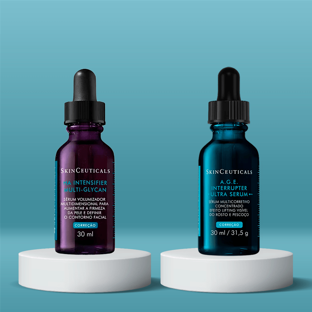 Kit SkinCeuticals Firmeza - A.G.E. Interrupter + H.A. Intensifier ÚNICO 2