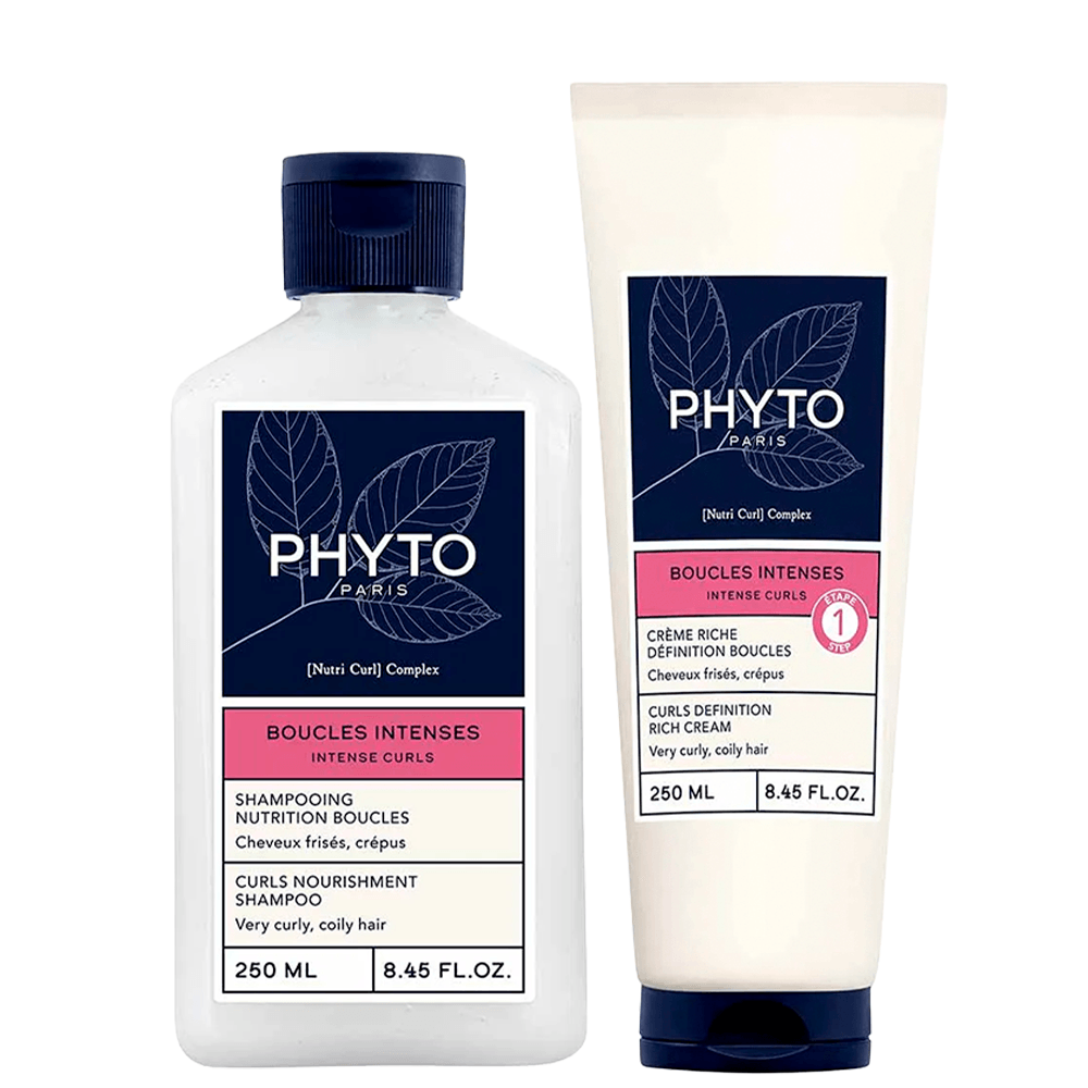 Kit Phyto Curls Intense – Shampoo + Creme Modelador