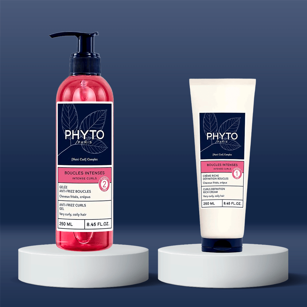 Kit Phyto Curls Intense – Creme Modelador + Gel Jelly ÚNICO 2