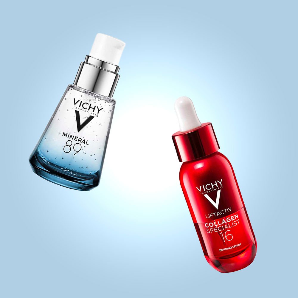 Kit Vichy Antirrugas e Hidratação: Sérum Liftactiv Peptídeos de Colágeno + Minéral 89 ÚNICO 3