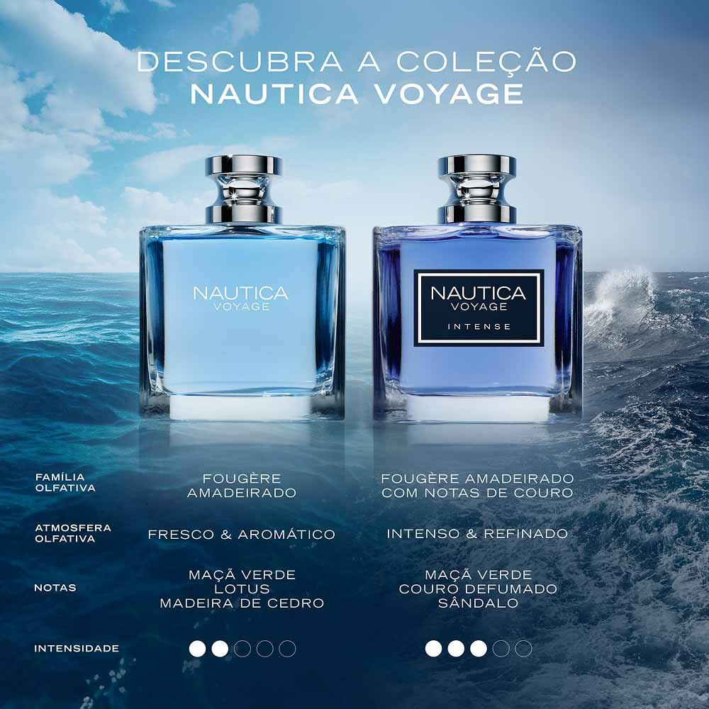 Perfume Voyage Intense Nautica Masculino Eau de Toilette 50ml 8