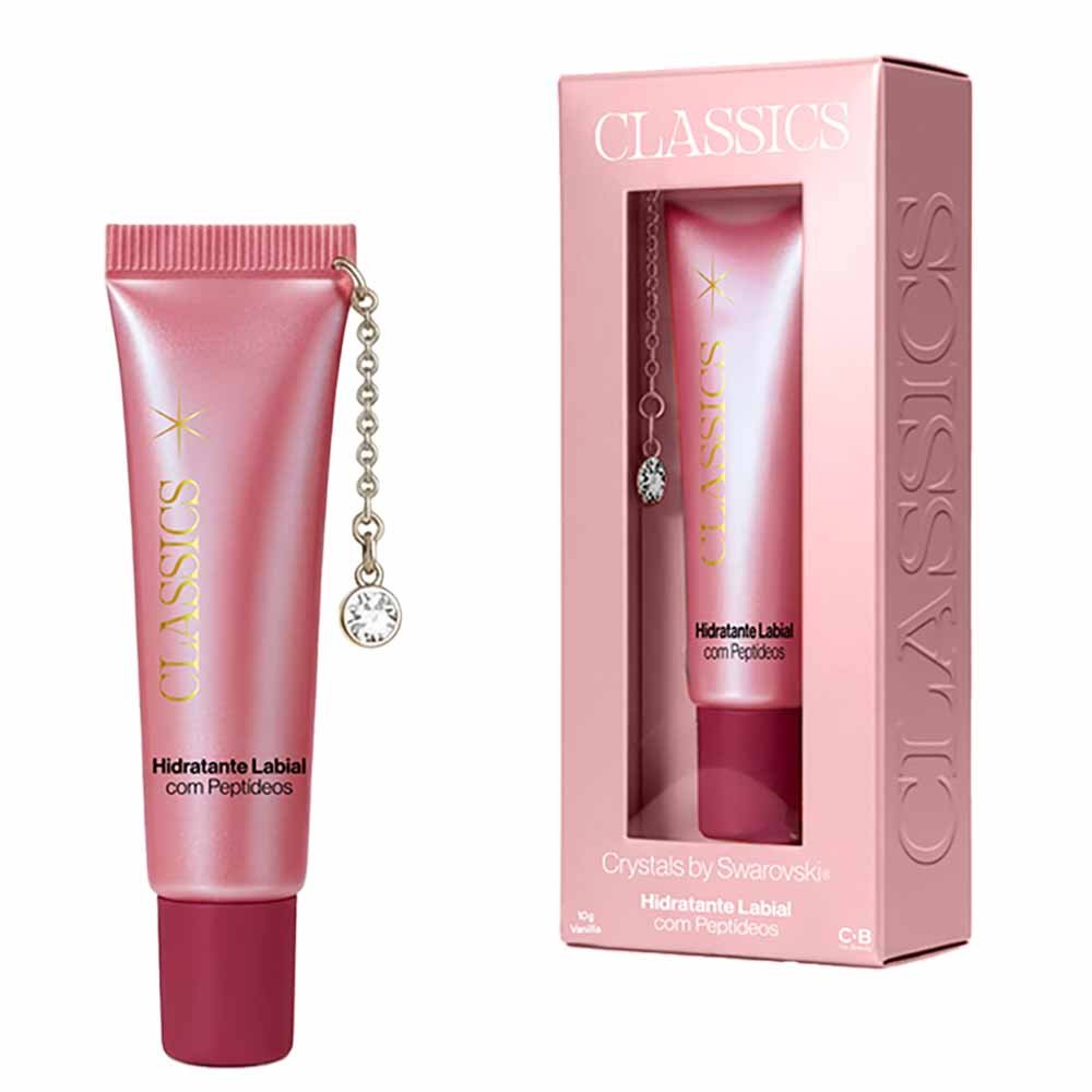 Hidratante Labial Cia Beauty Classiscs Crystal By Swarovski Rosa 3