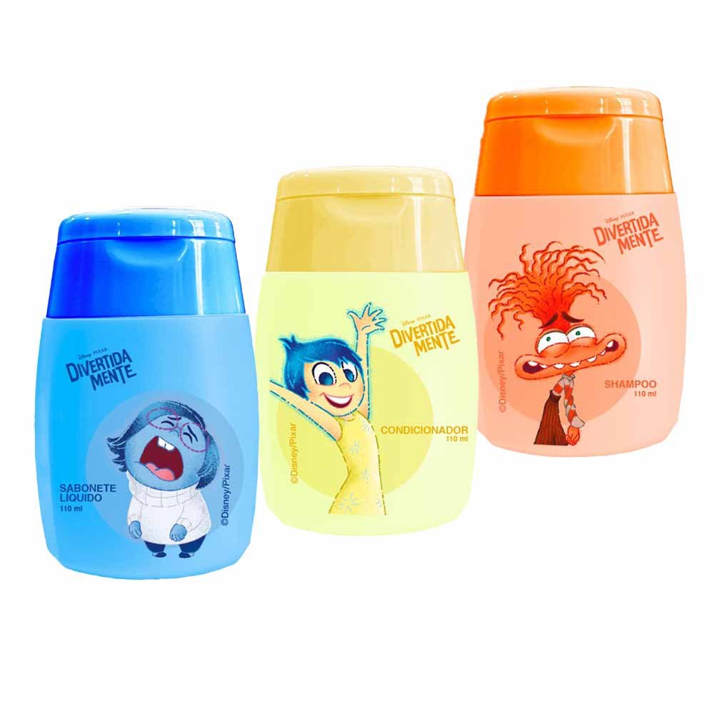 Kit Banho Cia Beauty Divertidamente - Necessaire + Shampoo + Condicionador + Sabonete