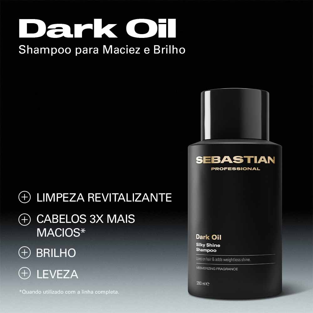 Shampoo Sebastian Dark Oil 280ml 3
