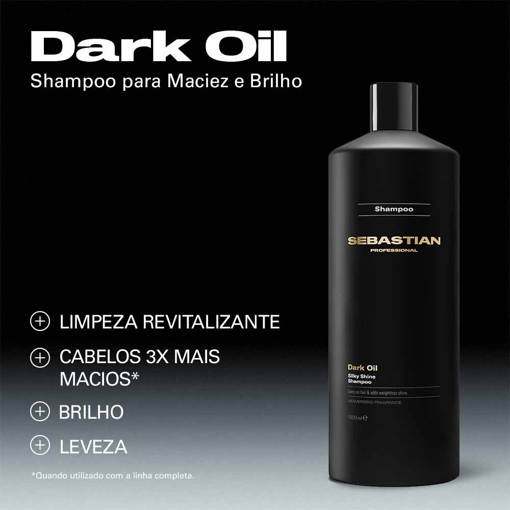 Shampoo Sebastian Dark Oil 1L 3