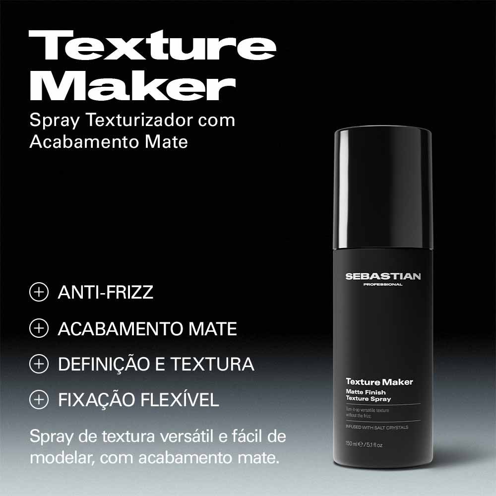Spray Texturizador Sebastian Styling & Texture Text Maker 150ml 3