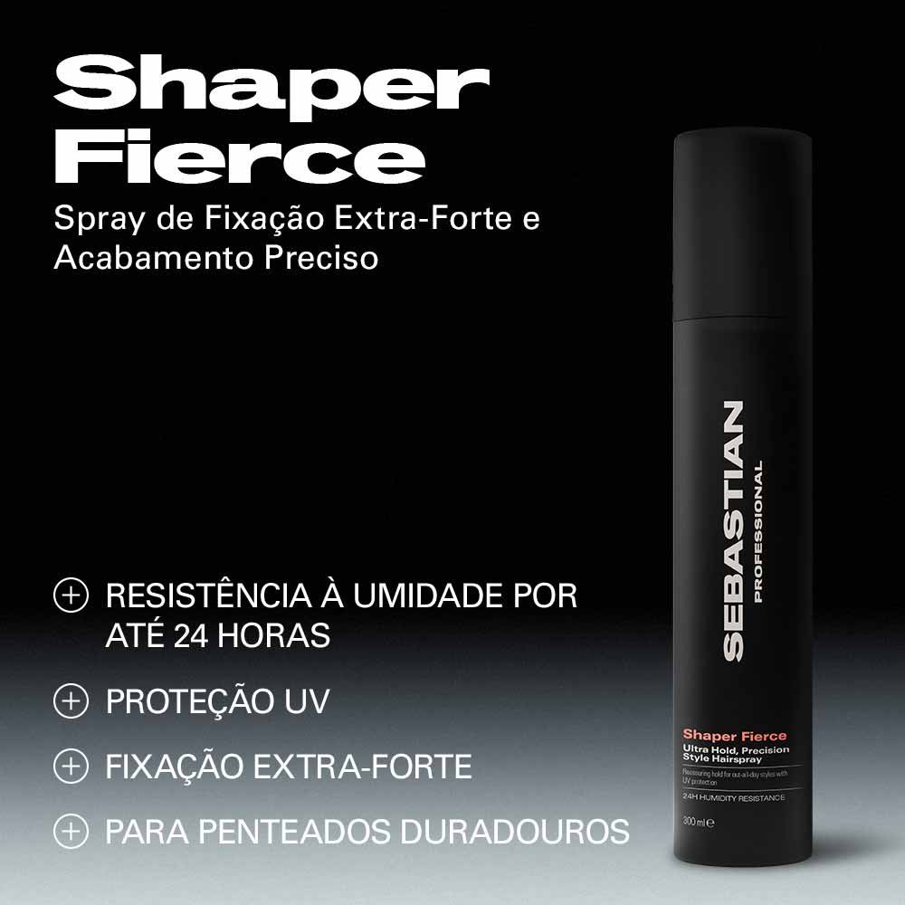 Spray Fixador Sebastian Shaper Fierce 300ml 3