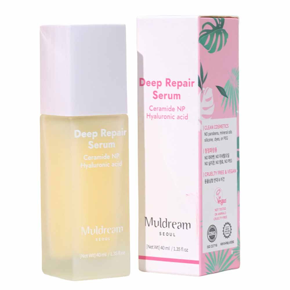 Sérum Vegano Muldream Deep Repair de Ceramida NP e Ácido Hialurônico 40ml 2