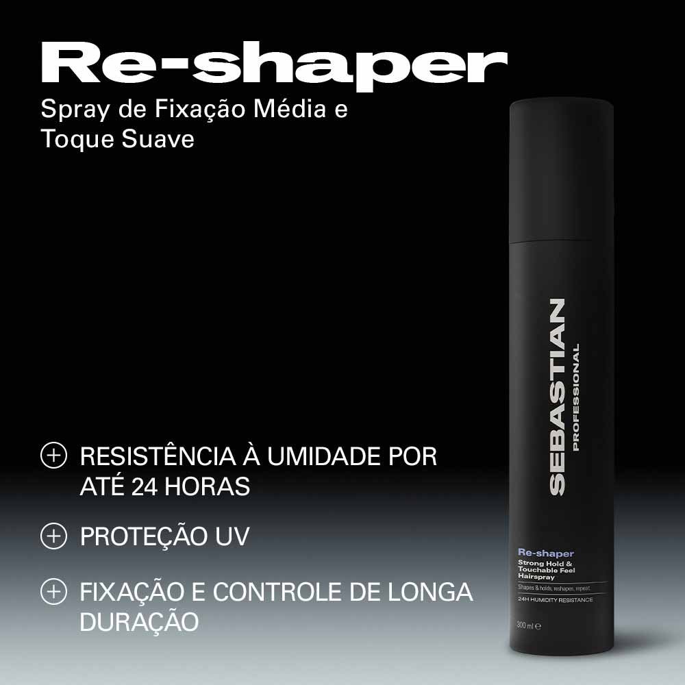 Spray Fixador Sebastian Re-Shaper 300ml 3