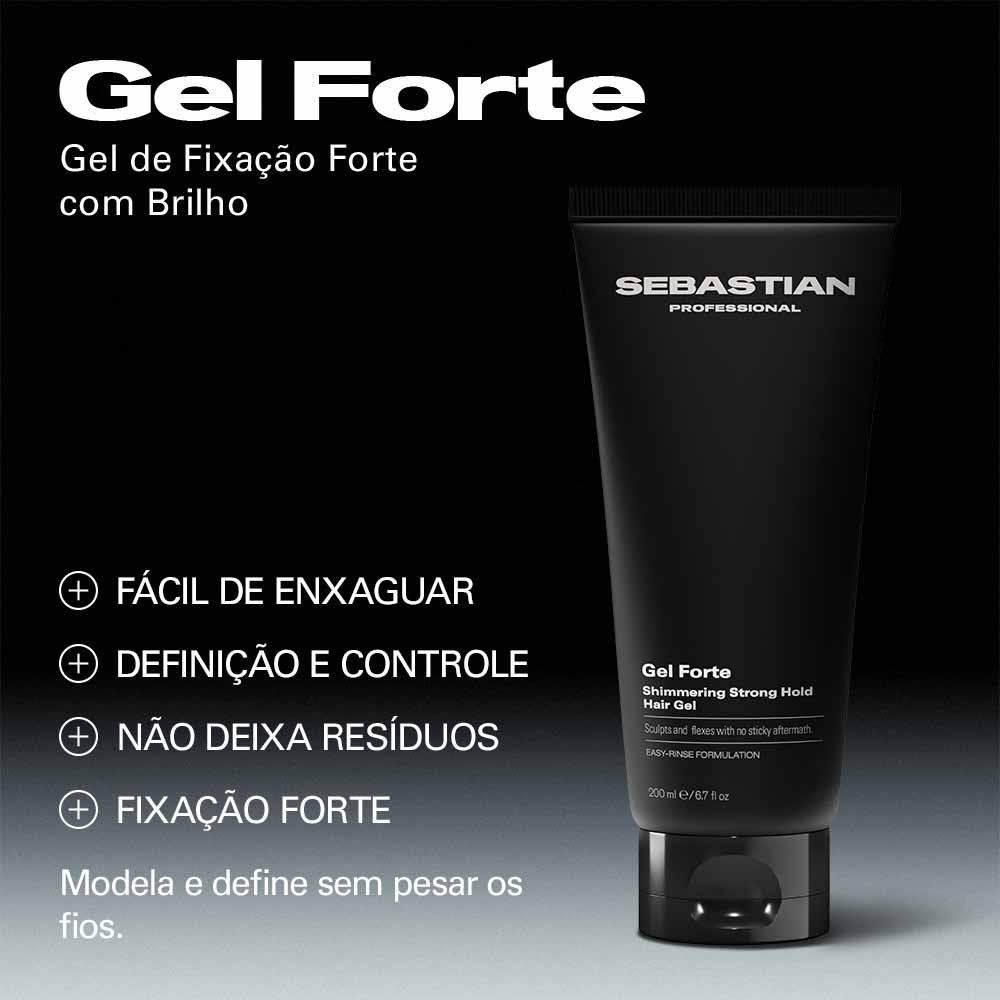 Gel Modelador Sebastian Styling & Texture Gel Forte 200ml 3