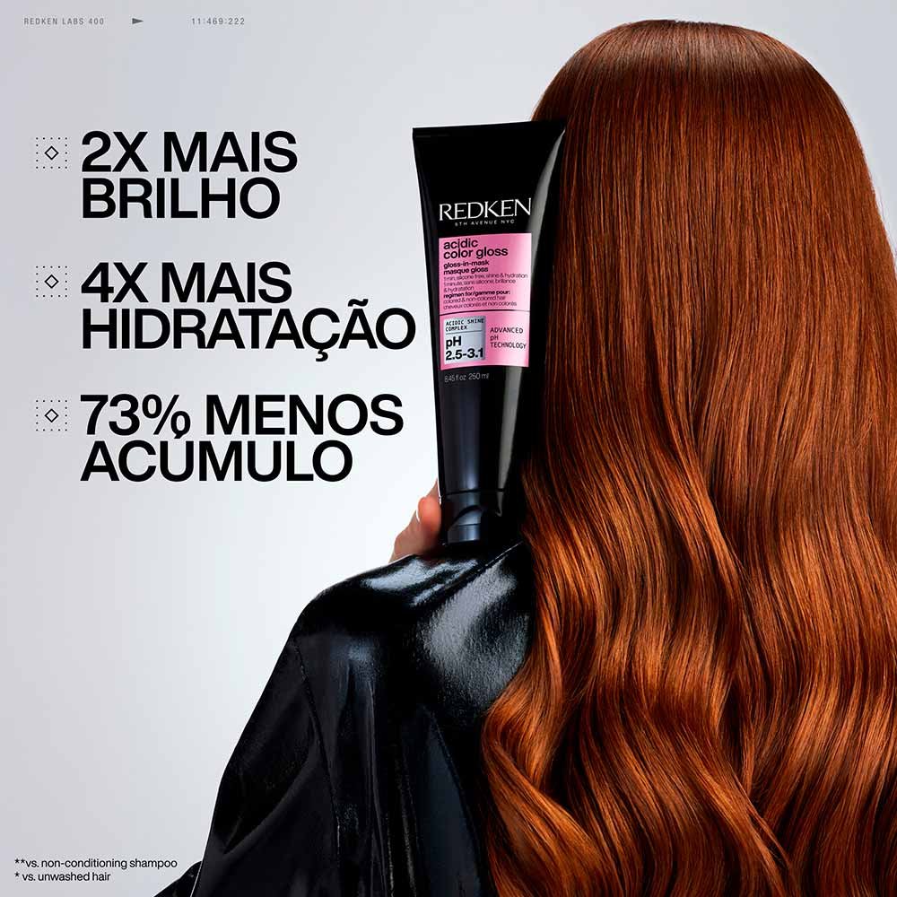 Máscara de Tratamento Redken Acidic Color Gloss 250ml 3
