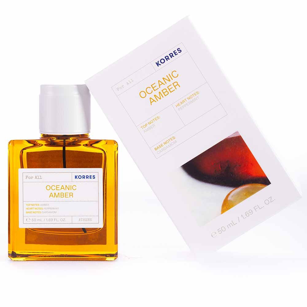 Deo Colônia Korres Oceanic Amber Unissex 50ml 3