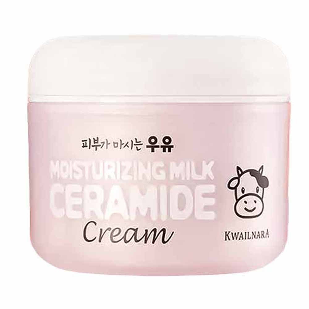 Creme Hidratante Facial Kwailnara de Ceramida e Leite
