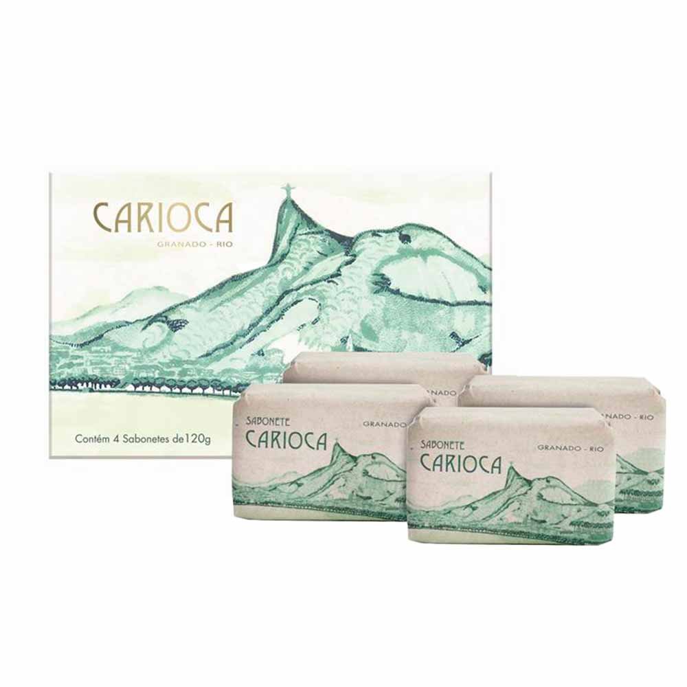 Kit Sabonetes Granado Vintage Carioca - 4 unidades