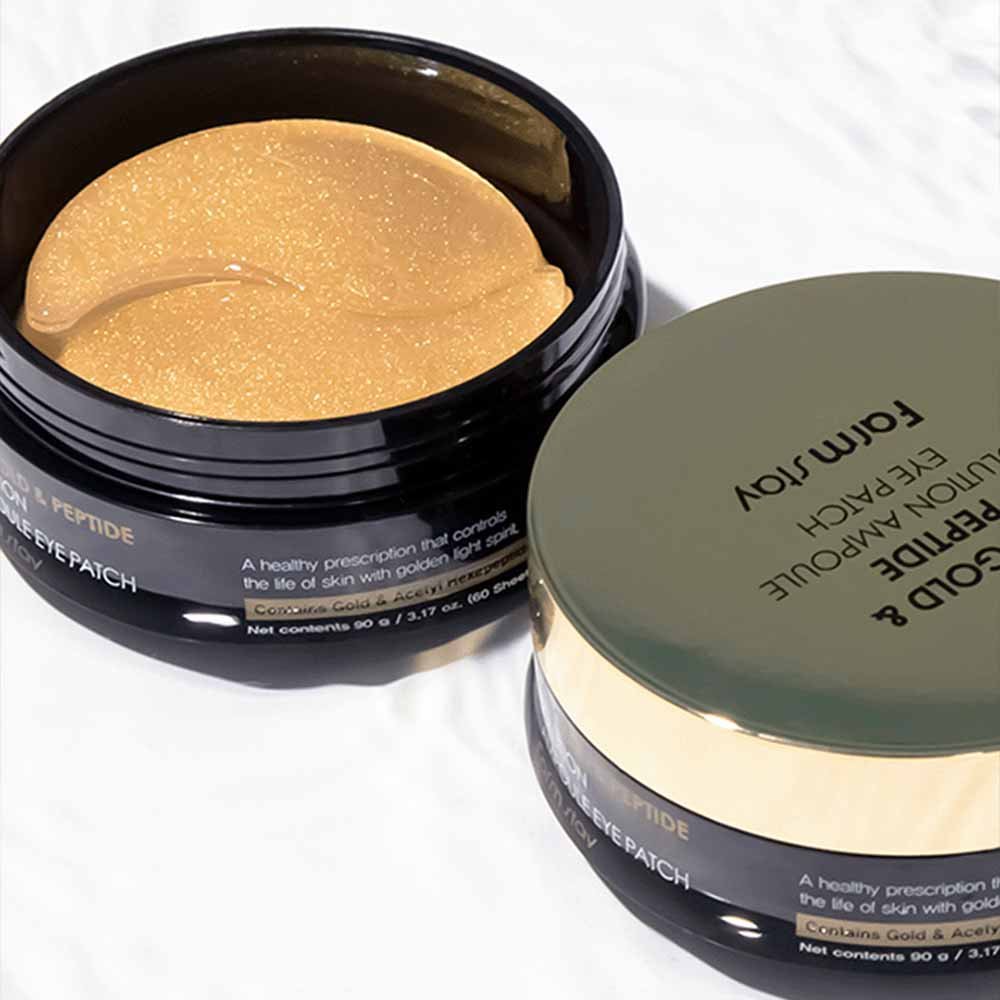 Máscara Para Olhos Farmstay de Peptideo e Ouro 24K 90g 2