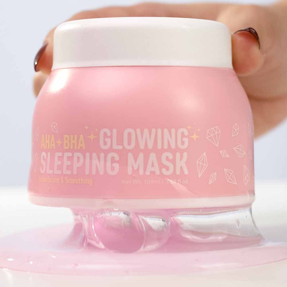 Máscara Facial Noturna Look At Me de AHA + BHA 100g 3