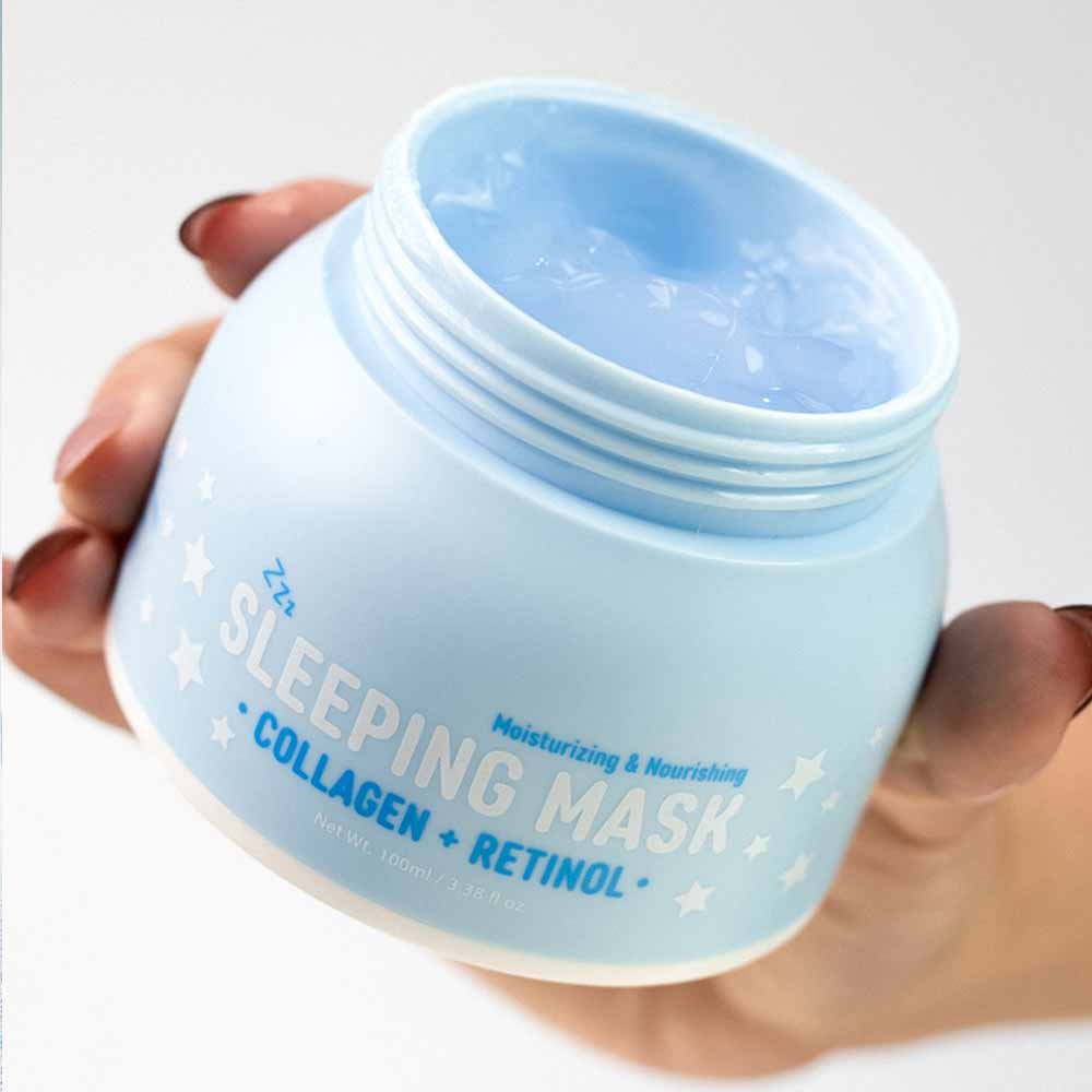 Máscara Facial Noturna Look At Me de Colágeno e Retinol 100g 3