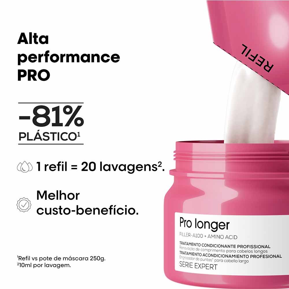 Refil Máscara de tratamento L'Oréal Professionnel Pro Longer 200g 3