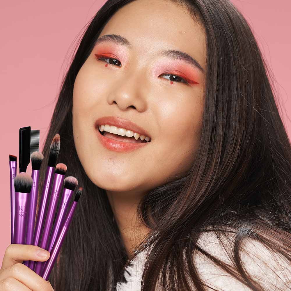 Kit de Pincéis Real Techniques Everyday Eye Essentials ÚNICO 6