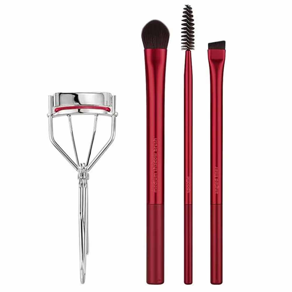 Kit de Pincéis Real Techniques Olhar Perfeito Cílios & Sobrancelhas